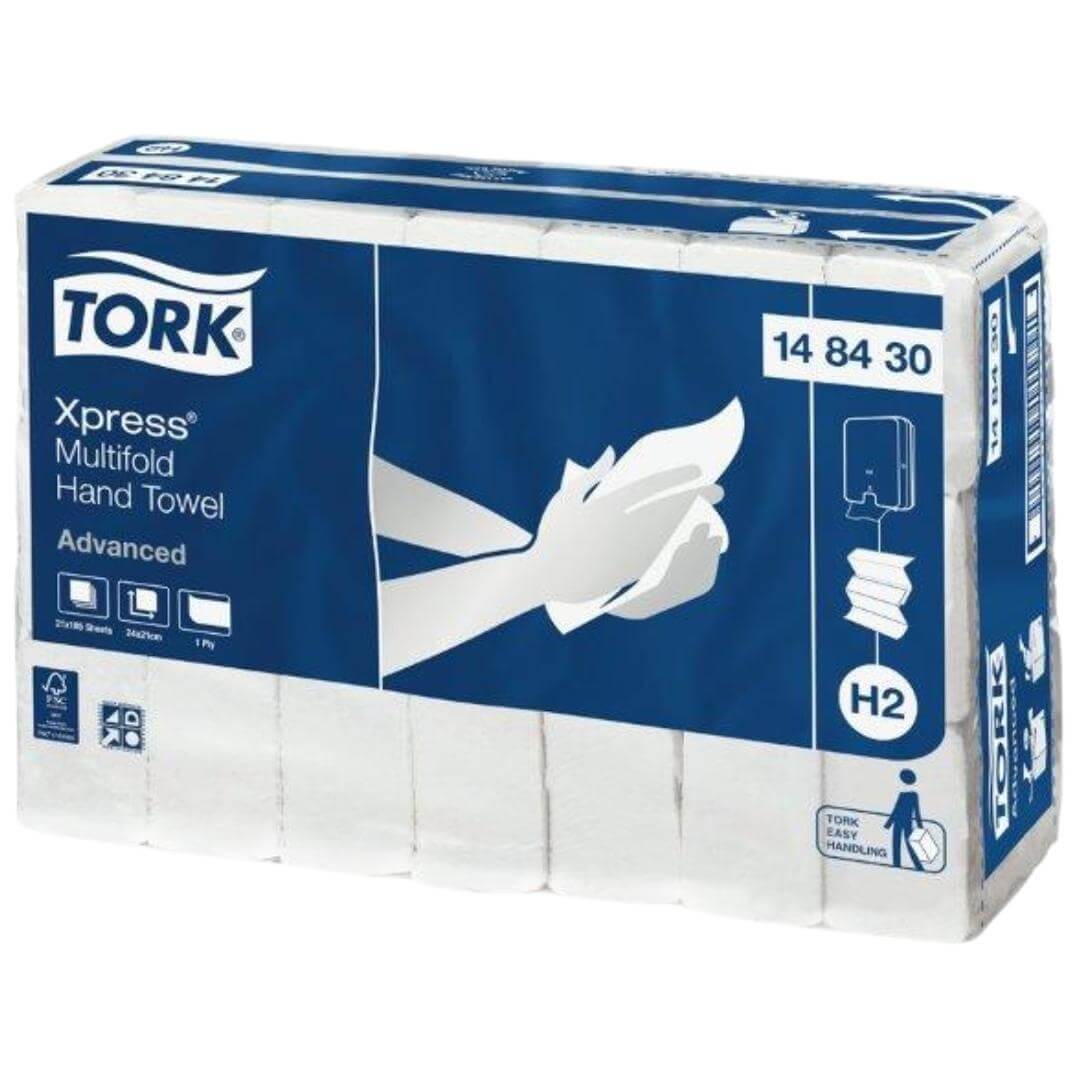 Tork Hand Towel Advanced Multifold H2 Pack 21